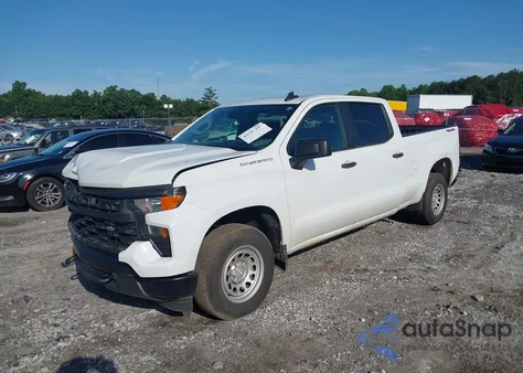 2024 Chevrolet Silverado 4Wd Standard Bed Wt from USA, damaged, VIN 3GCUDAED3RG182003
